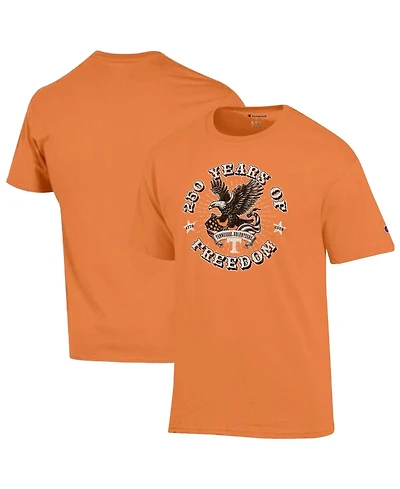 Champion Men's Tennessee Orange Volunteers Americana 250 Years of Freedom Tonal T-Shirt