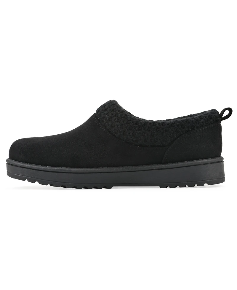 White Mountain Women's Iceboat Slip-On Clog Slippers
