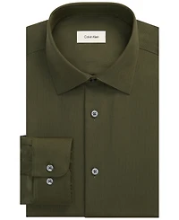 Calvin Klein Men's Performance Wrinkle-Free Spread Collar Dress Shirt