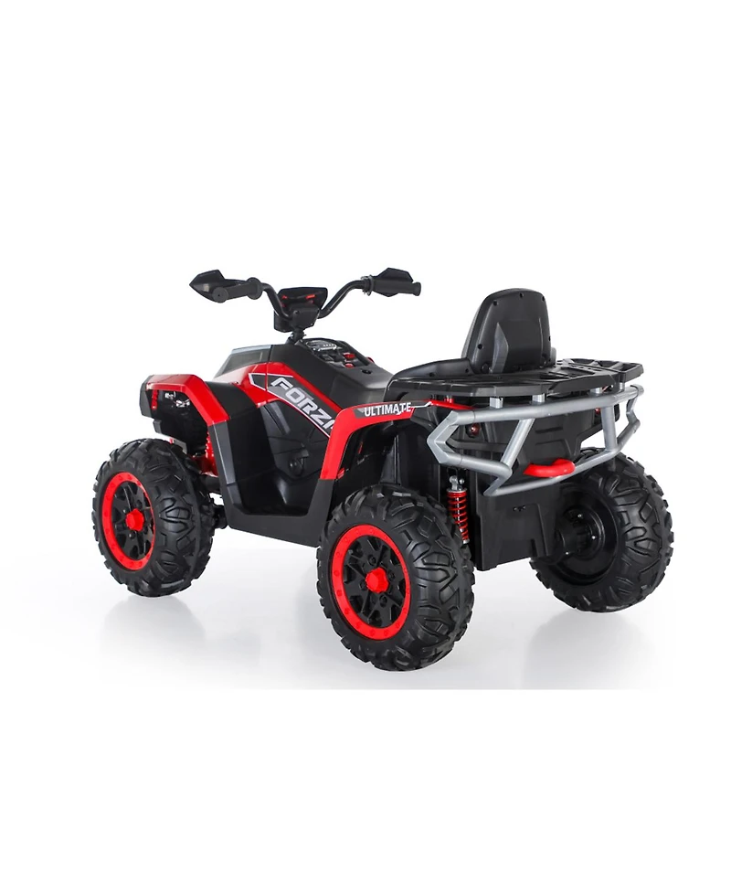 Yobtop 24V Kids Atv 4 Wheeler 4WD, 4x200W Motors, 2-Seater Ride-On Toy, Ages 3-8