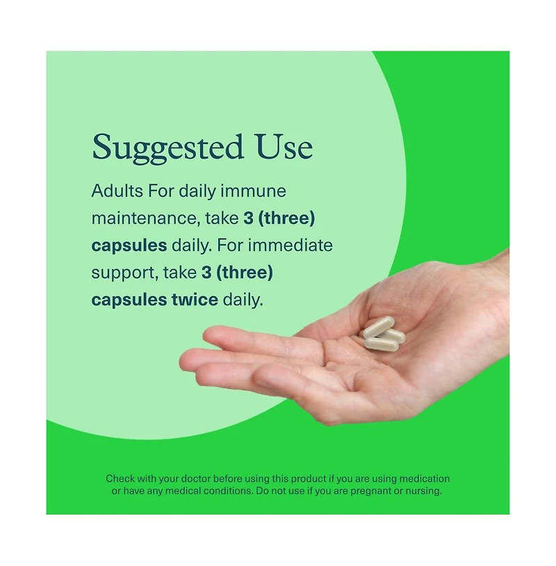 Youtheory Immune Plus Daily Wellness Vegetarian Immune Support Supplement with Vitamin C, Vitamin D3 and Zinc 60 Vegetarian Capsules