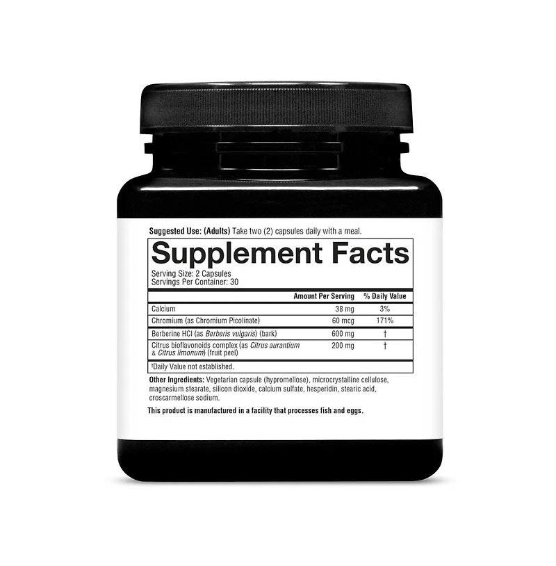 Youtheory Berberine Plus Daily Sugar Balance Supplement, 600 Milligram Berberine HCl, Supports Healthy Blood Sugar and Insulin Response 30 Day Supply