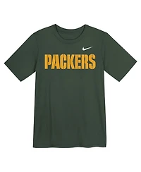 Nike Preschool Green Bay Packers Wordmark T-Shirt