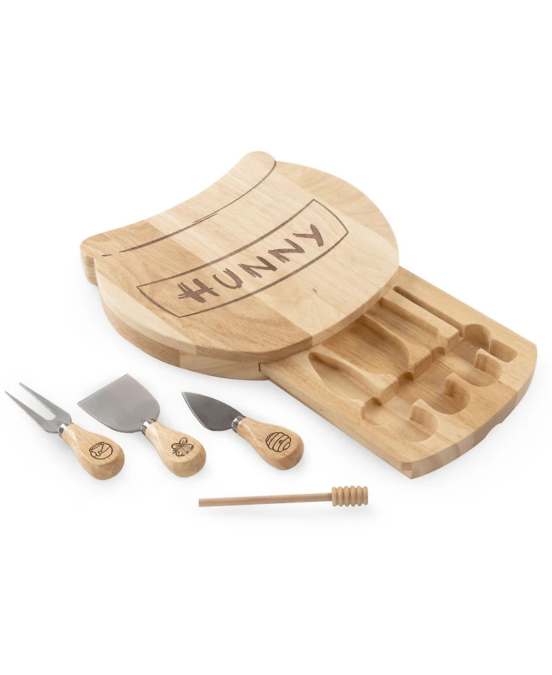 Toscana Disney Winnie the Pooh Honey Pot Cheese Board Tools, Set of 5