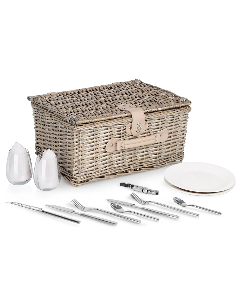 Picnic Time 14-Piece Picnic Basket, Service for 2