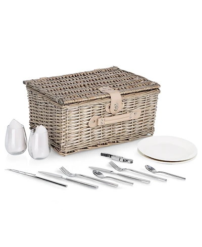 Picnic Time 14-Piece Picnic Basket, Service for 2