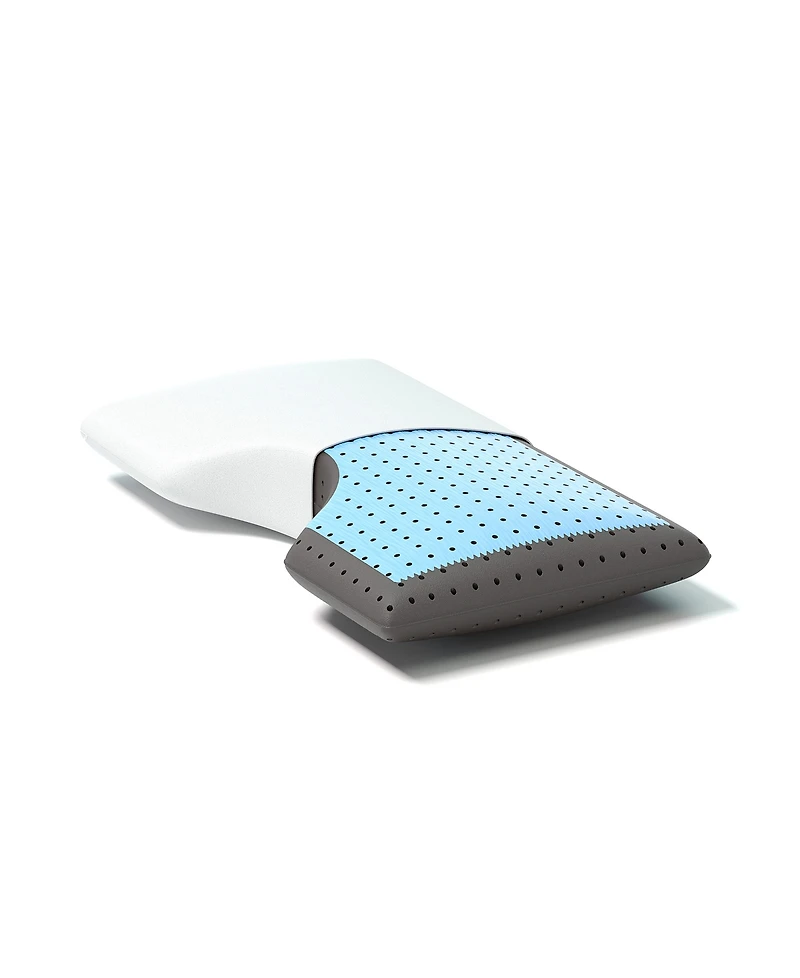 Nestl PolarCarbon Cooling Side Sleeper Memory Foam Pillow