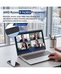 Hp Essential 17.3" Amd Ryzen 5 7430U, 8GB Ram, 256GB Ssd Laptop