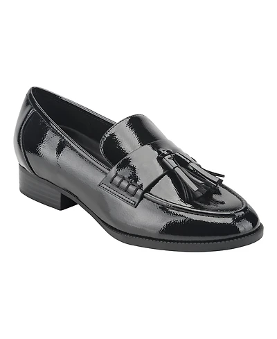 Bandolino Women's Lirka Tassel Block Heel Dress Loafers