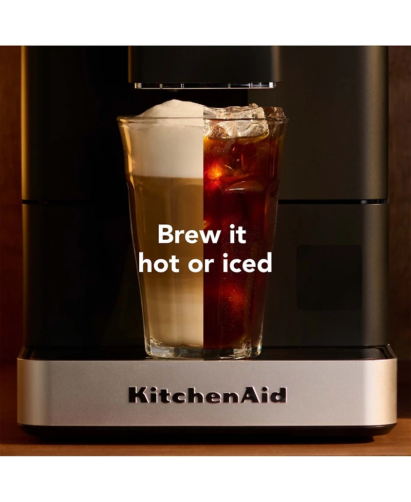 KitchenAid Fully Automatic Espresso Machine KF3 with Iced Coffee