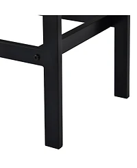 Flynama 4-Piece Counter Height Set, 60.2" Table and 3 Stools