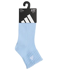 adidas Women's Sport Fashion Quarter Ribbed-Knit Socks, 3-Pack