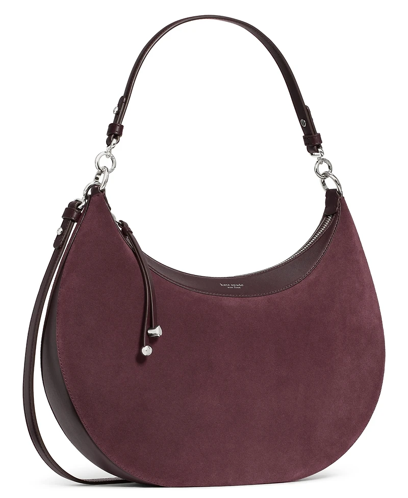 kate spade new york Liv Suede Large Shoulder Handbag