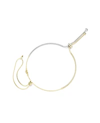 Swarovski Gold-Tone and Sterling Silver-Plated White Crystals Necklace