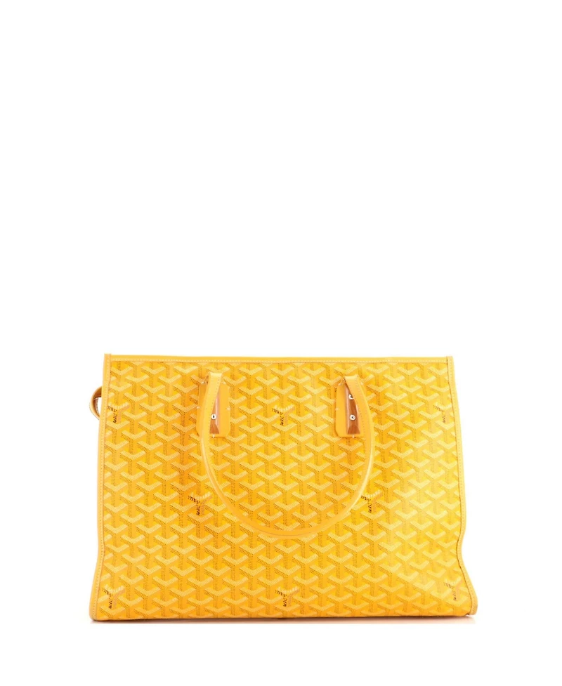 Pre-Owned Goyard Marquises Bag Coated Canvas