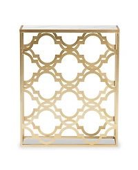 Baxton Studio Calanthe 29.10" Metal Modern and Contemporary Console Table