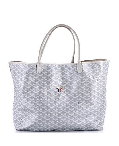 Pre-Owned Goyard Gm Saint Louis Tote Precious Metals Coated Canvas