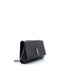 Pre-Owned Saint Laurent Large Classic Monogram Crossbody Bag Grainy Leather