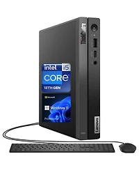 Lenovo ThinkCentre neo 50q Business Mff Desktop, Intel Core i5-13420H, Intel Uhd Graphics, 16GB DDR4, 2TB Ssd, Wi-Fi 6, Win11 Pro, Black