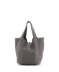 Pre-Owned Hermes Gm Picotin Lock Bag Clemence