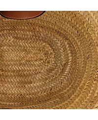 Pre-Owned Loewe Large Basket Tote Raffia