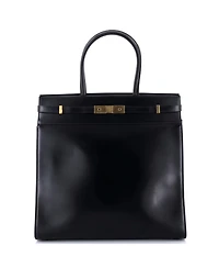 Pre-Owned Saint Laurent North South Manhattan Tote Leather