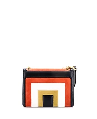 Pre-Owned Fendi Medium Kan U Shoulder Bag Leather