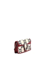 Pre-Owned Gucci Super Mini Dionysus Bag Gg Tweed