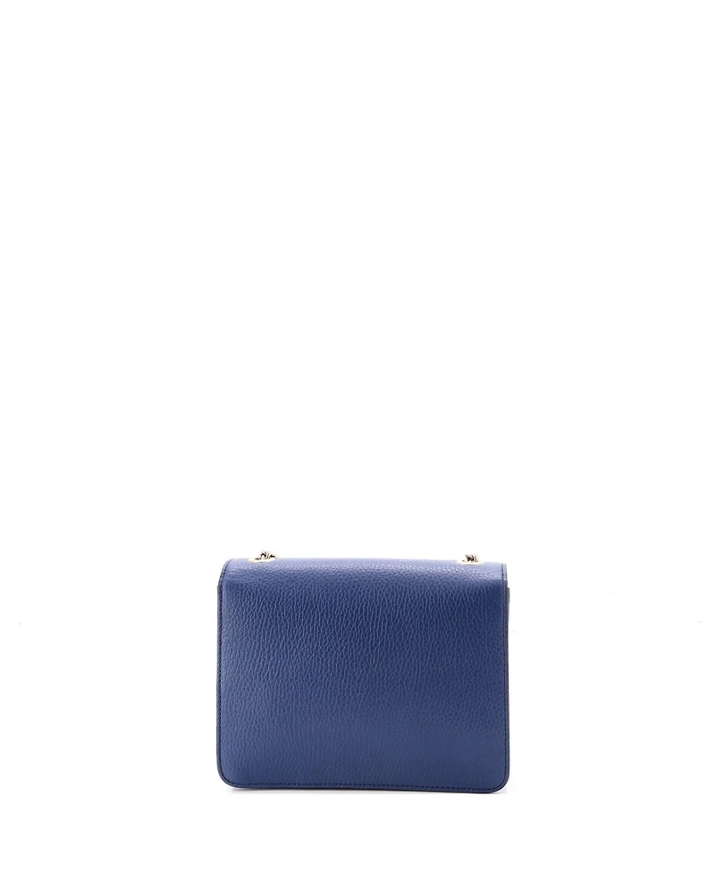 Pre-Owned Gucci Small Interlocking Shoulder Bag Leather