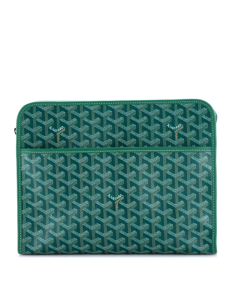 Pre-Owned Goyard Gm Jouvence Toiletry Pouch Coated Canvas