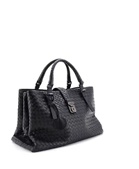 Pre-Owned Bottega Veneta Roma Bag Intrecciato Nappa