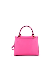 Pre-Owned Salvatore Ferragamo Small Trifolio Top Handle Bag Leather