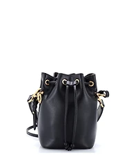 Pre-Owned Fendi Mini Mon Tresor Bucket Bag Leather