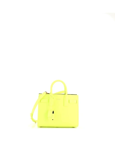 Pre-Owned Saint Laurent Nano Sac de Jour Nm Bag Leather