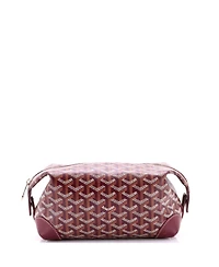 Pre-Owned Goyard 25 Boeing Trousse de Toilette Pouch Coated Canvas