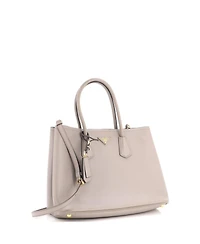 Pre-Owned Prada Large Cuir Double Tote Saffiano Leather