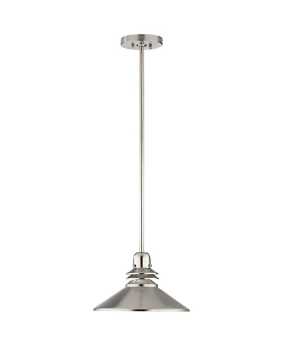 Kichler Grenoble 11" Wide Brushed Nickel 1-Light Modern Mini Pendant