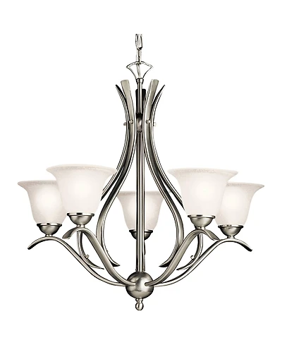 Kichler Dover 24" Wide Brushed Nickel 5-Light Chandelier