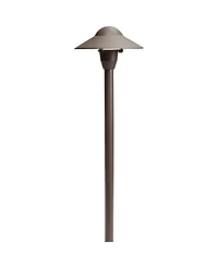 Kichler 21"H Dome Architectural Bronze Landscape Path Light