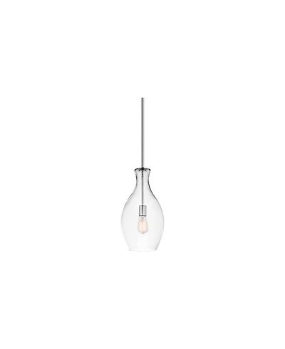 Kichler Beckett Everly 8 3/4" Wide Glass Mini Pendant
