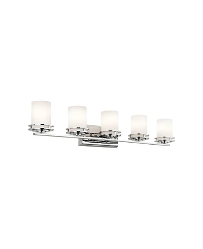 Kichler Hendrik 43" Wide Polished Chrome Bath Light