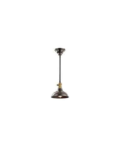 Kichler Cobson 8" Wide Bronze Wall Sconce Convertible Mini Pendant