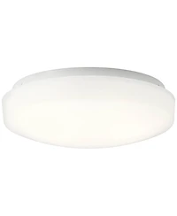 Kichler Ceiling Space 10 3/4" Wide White Led Ceiling Light