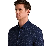 Perry Ellis Men's Geo Print Slim-Fit Shirt