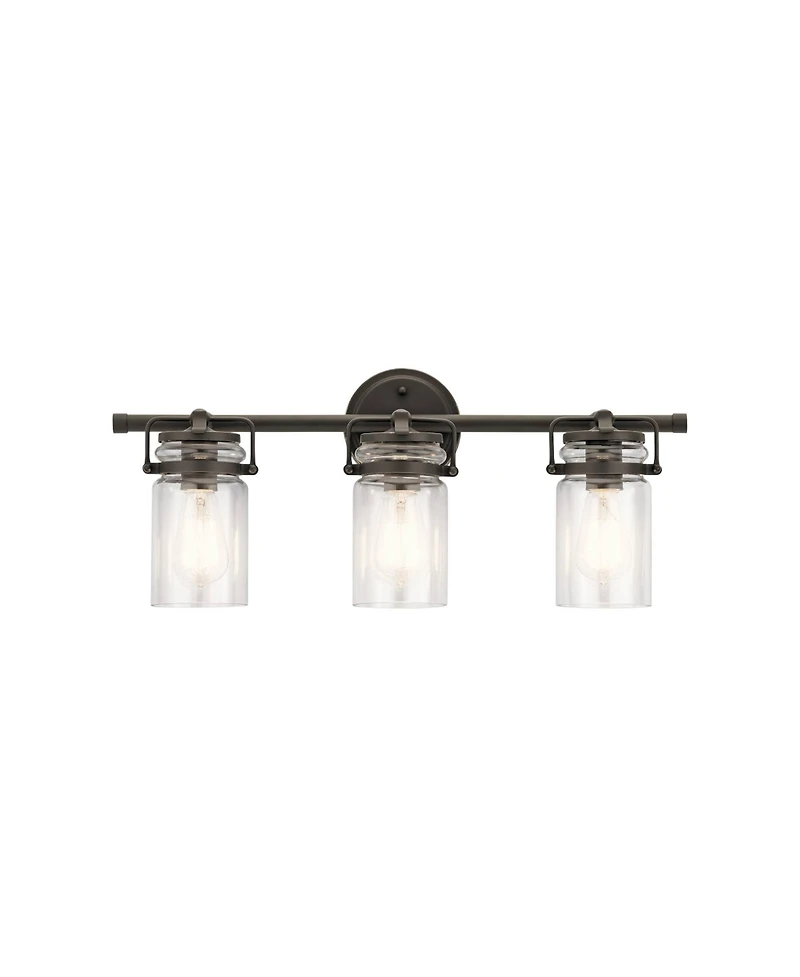 Kichler Brinley 24" Wide Olde Bronze 3-Light Bath Light