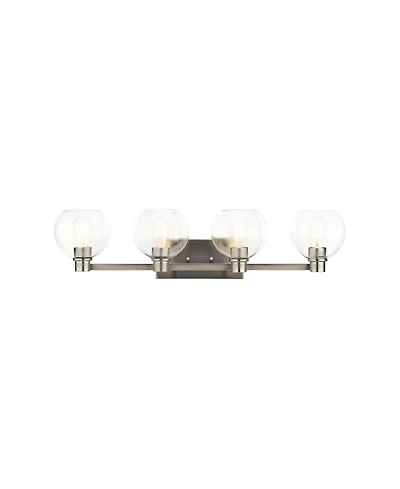 Kichler Harmony 33 1/2"W Brushed Nickel 4-Light Bath Light