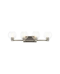 Kichler Harmony 33 1/2"W Brushed Nickel 4-Light Bath Light