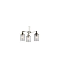 Kichler Winslow 18" Wide Brushed Nickel 3-Light Chandelier