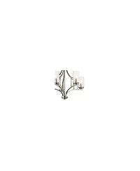 Kichler Vara 25 1/4" Wide Brushed Nickel 5-Light Chandelier