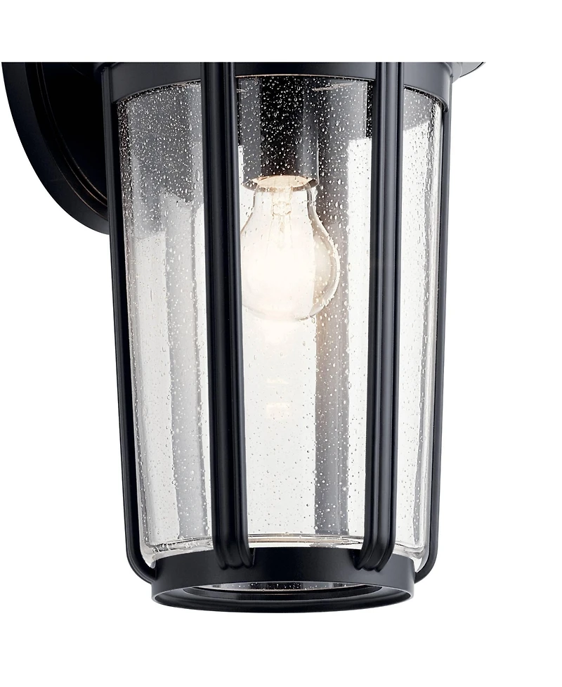 Kichler Fairfield 17 1/4" High Black Outdoor Wall Light